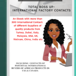 International Factory Contacts