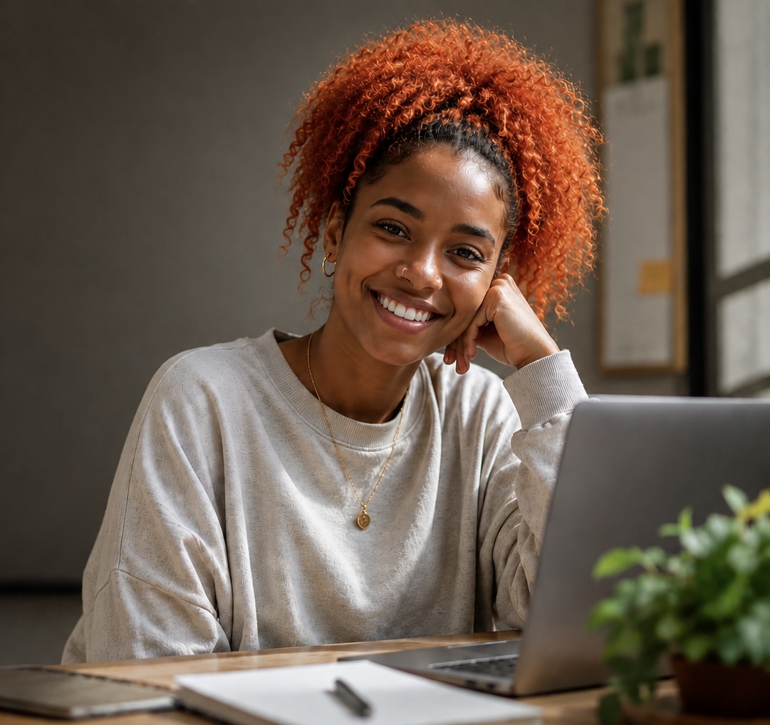 Learner studying AI on Roxzine Business School