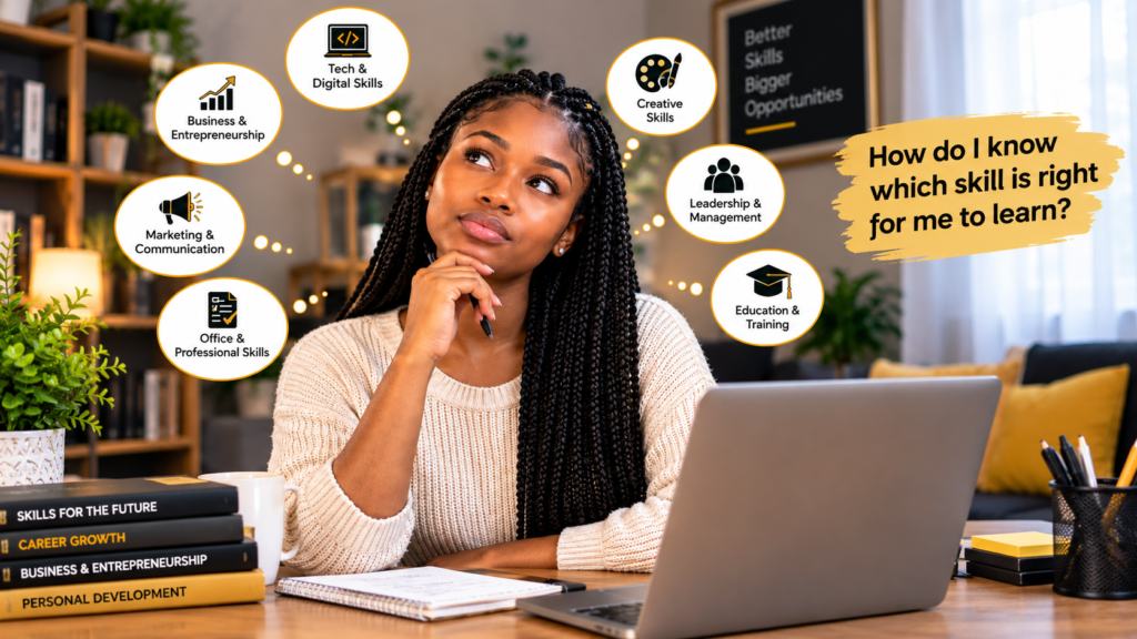 How do I know which skill is right for me to learn?