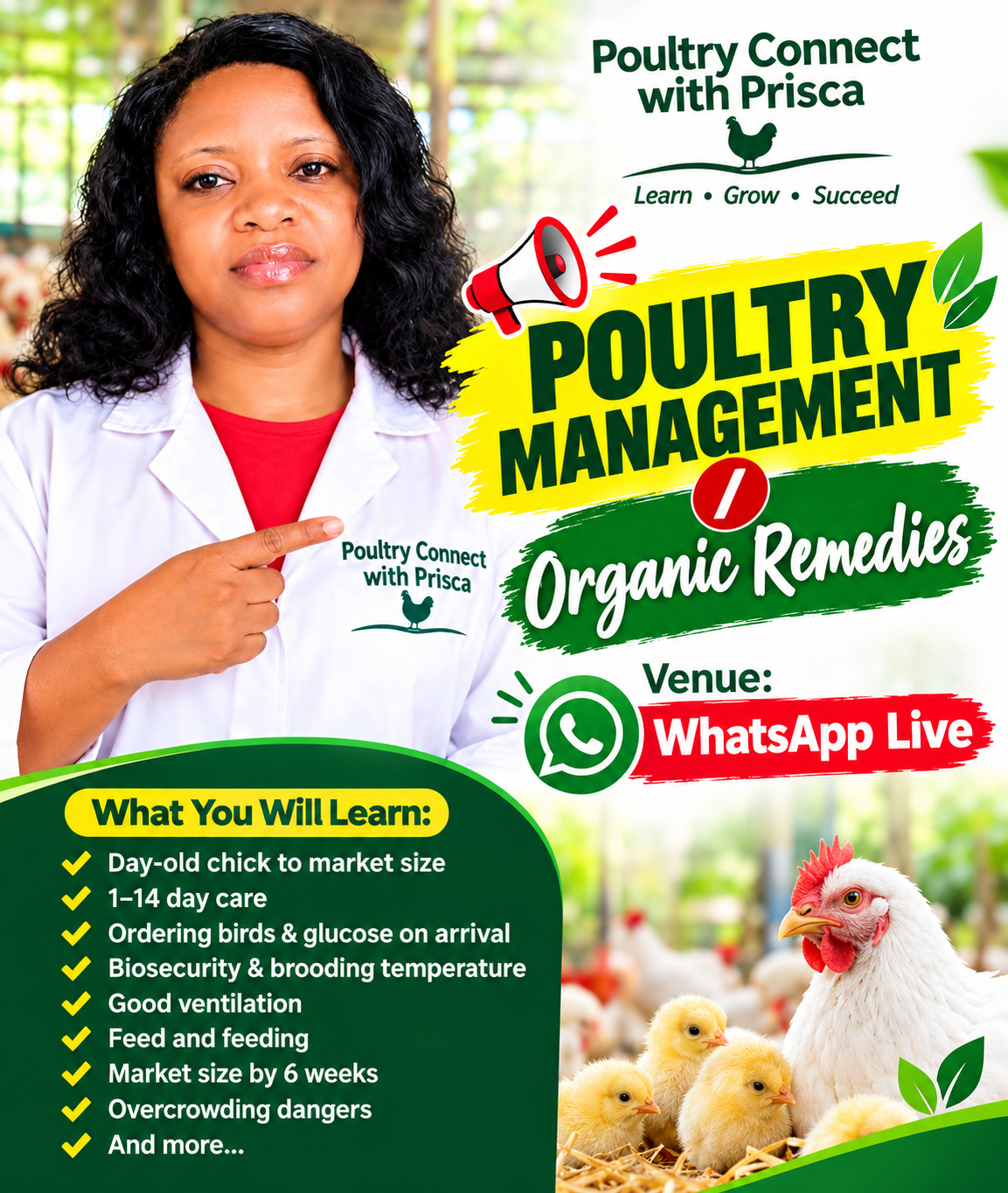 Poultry management/ organic remedies