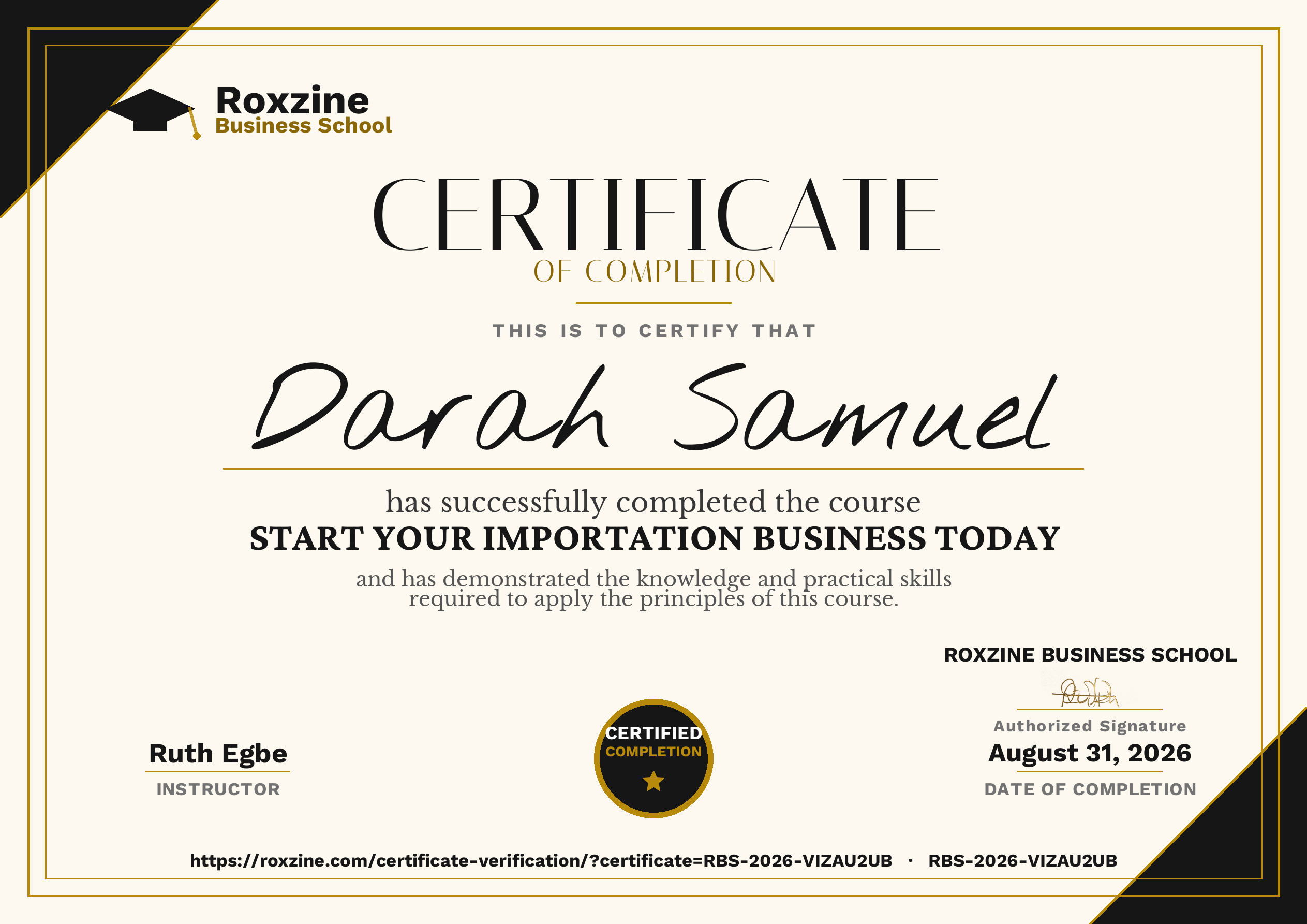Start Your Importation Business Today